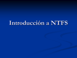 IntroducciÃ³n a NTFS