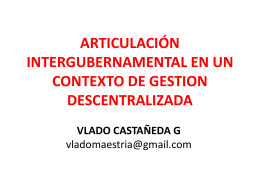 Vlado Castañeda - Consejo Nacional de Educación