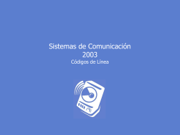 Sistemas de Comunicación 2001 Clase 1: Introducción al curso