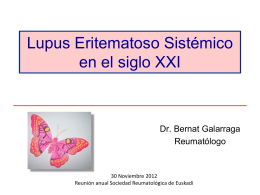 Diapositiva 1 - Sociedad Reumatológica de Euskadi