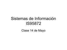 SiI12 - Documentos de sistemas de información