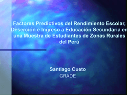 Cuadro 1. Matrícula a escala nacional por grados para 1998