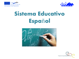 Sistema Educativo Español