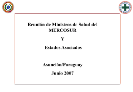 dengue - Mercosur
