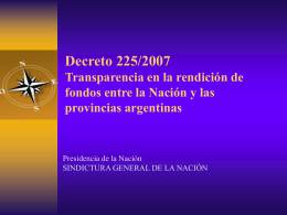 Decreto 225/2007