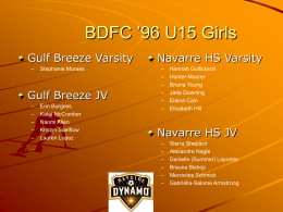 BDFC `96 U15 Girls
