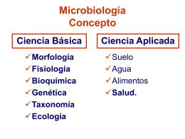 Microbiología. Concepto