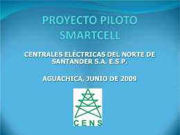 PROYECTO PILOTO SMARTCELL-CENS