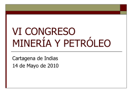 vi congreso minería y petróleo - 11° Congreso Internacional de