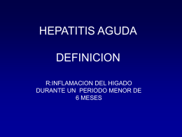 HEPATITIS-AGUDA