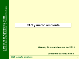 PAC Y MEDIOAMBIENTE. Armando Martines. 24-11