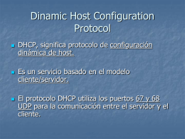 DHCP - admonitmjhonalex