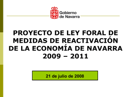 Diapositiva 1 - Gobierno de Navarra