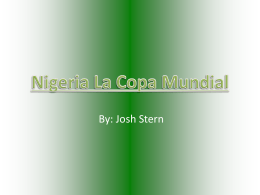 Nigeria La Copa Mundial