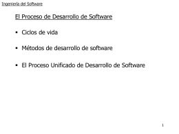 Ingeniería del Software Curso 2002-2003