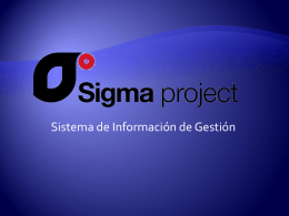 PresentaciónSigmaProject