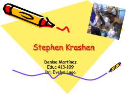 Stephen%20Krashen[1] - EDUC-413