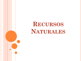 Recursos Naturales (806912) - Educando para la Sustentabilidad