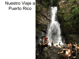 Nuestro Viaje a Puerto Rico
