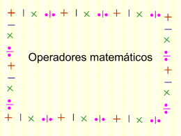 Operadores matemáticos