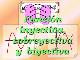 Clase 34: Función Inyectiva, Sobreyectiva y Biyectiva