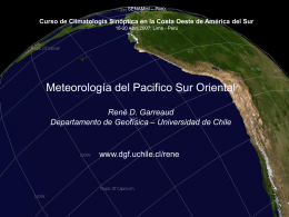Diapositiva 1 - Departamento de Geofísica