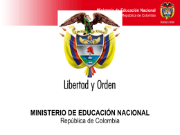 Ministerio de Educación Nacional