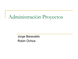 Administración Proyectos