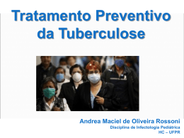 Tratamento Preventivo da Tuberculose