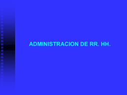 Administración de RR.HH.