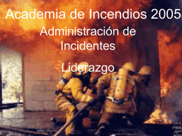Administración de Incidentes