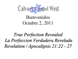 Revelation 19:1-10 - Calvary Chapel West
