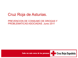 Presentación Cruz Roja - Blog del Plan sobre Drogas para Asturias