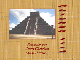 Hace clic aquí por una presentación sobre Chichén Itzá.