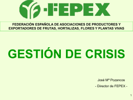 gestión de crisis