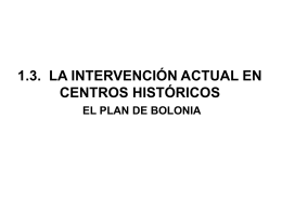 El Plan de Bolonia