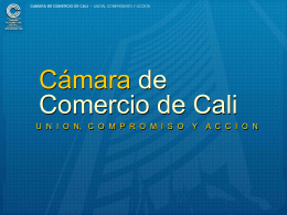 las camaras de comercio