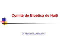 Comité de Bioética de Haití