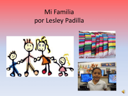 Mi Familia por Lesley Padilla