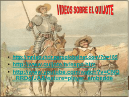 quijote videos