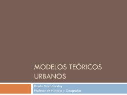 Modelos Teóricos Urbanos