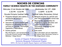 Industrial PartnerSHPE Council - Society of Hispanic Professional