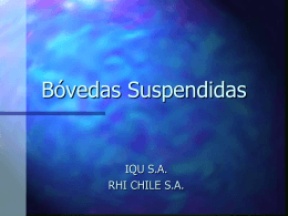 Descargue catálogo Bóvedas Suspendidas