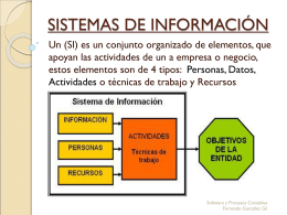 sistemas de información