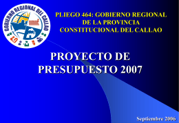 Gobierno Regional del Callao