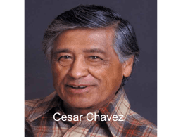 Cesar Chavez - Español con La Sra. Reid