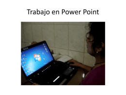 Trabajo en Power Point