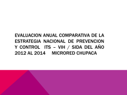evaluacion anualpoi its 2014