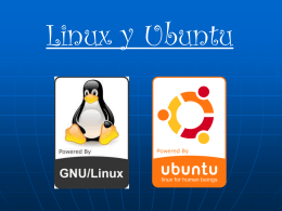 Presentación (Linux y Ubuntu)