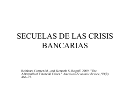Algunos datos sobre crisis bancarias pasadas (1899